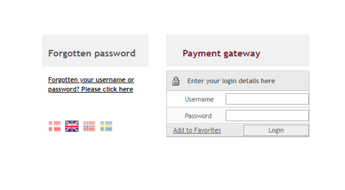 Enter your username and password as usual