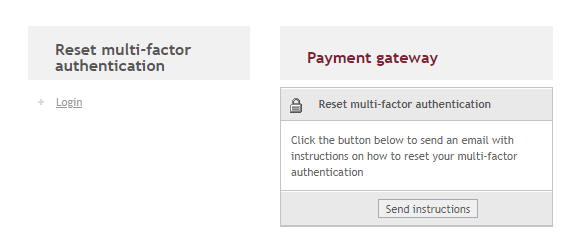 How to reset your MFA